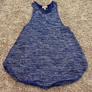 Wilfred Free Blue Racerback Burnette Tank Top